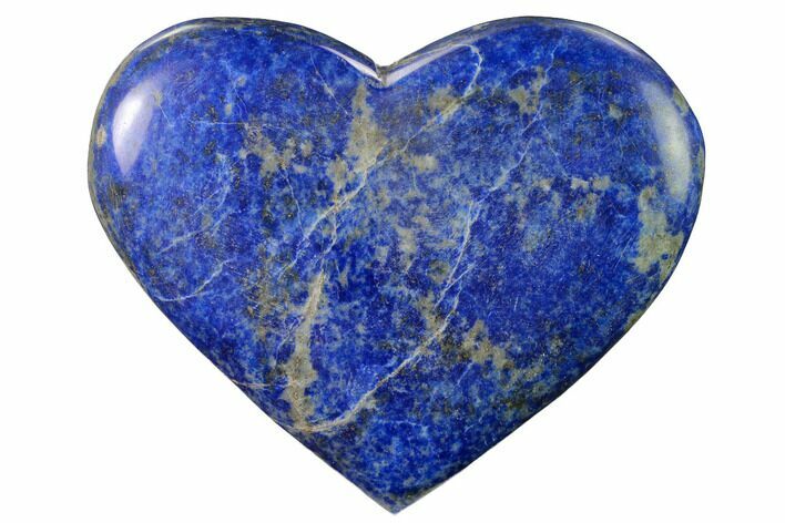 Polished Lapis Lazuli Heart - Pakistan #170970